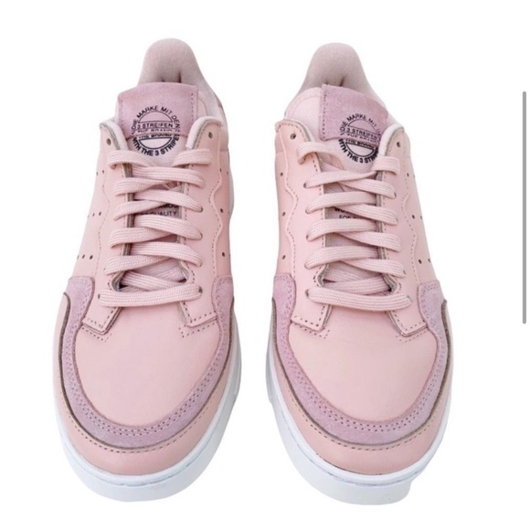 adidas SUPERCOURT Shoes in Vapour Pink  Stylish and Chick Size 7.5 - Picture 3 of 9